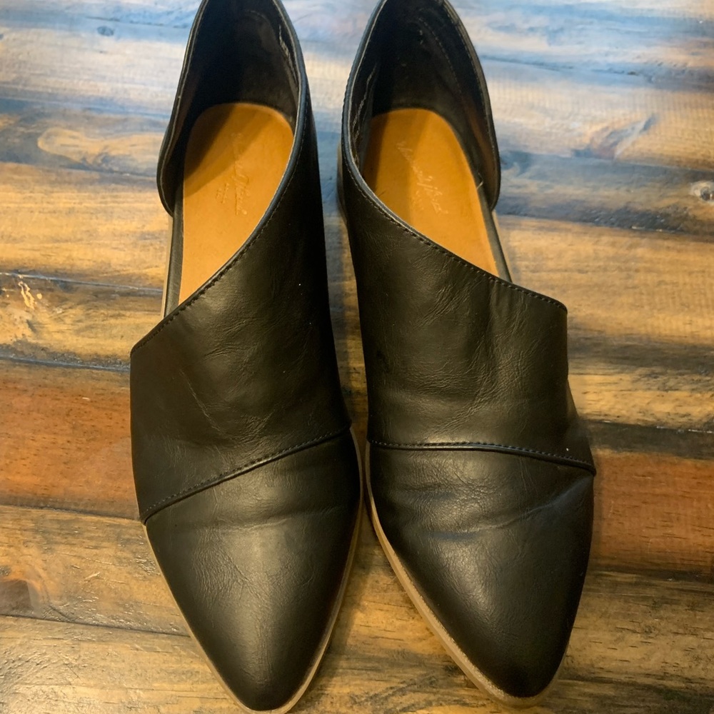 Black Cutout Booties